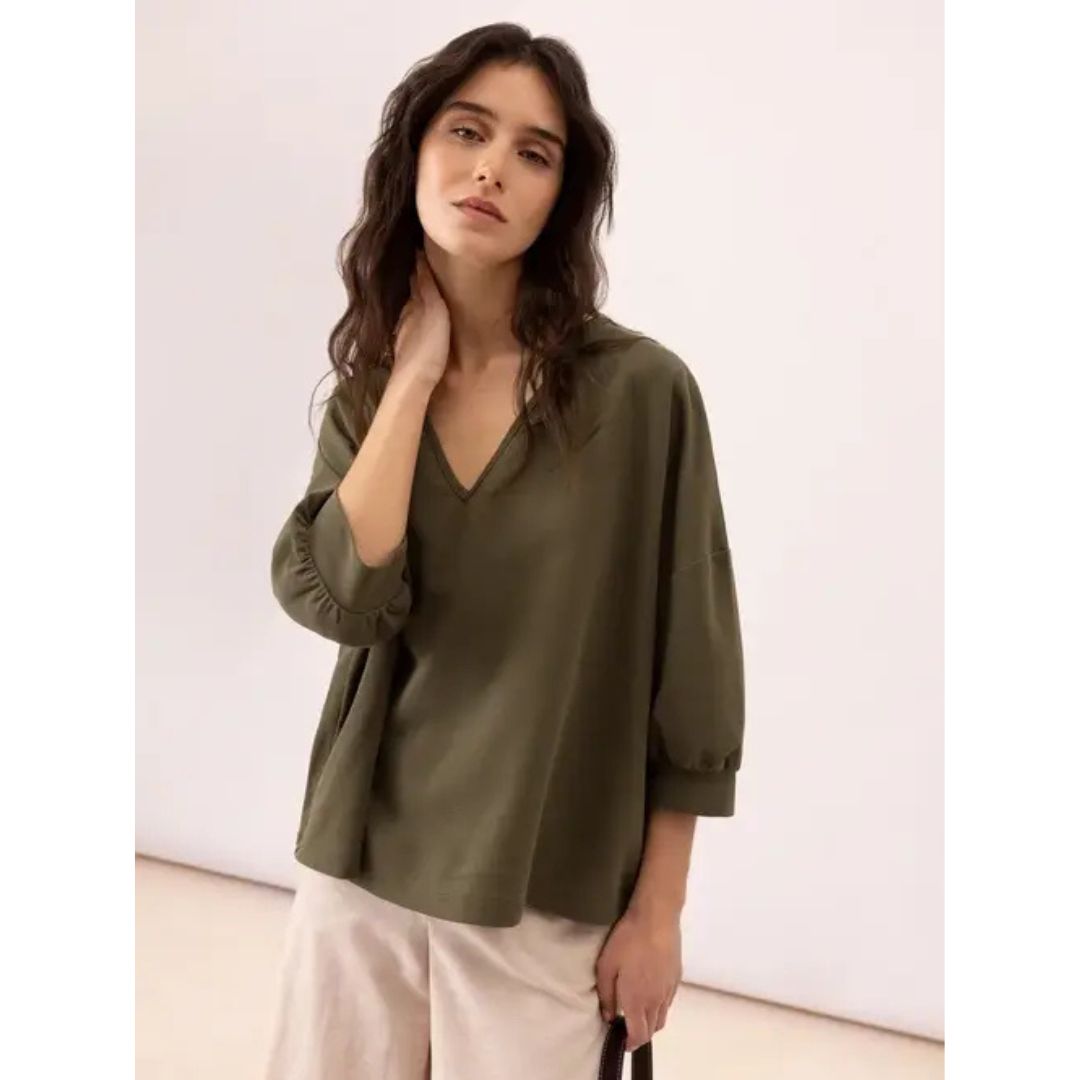 Top khaki