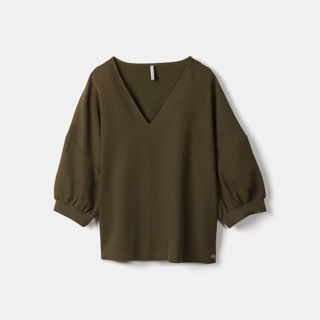 Top khaki
