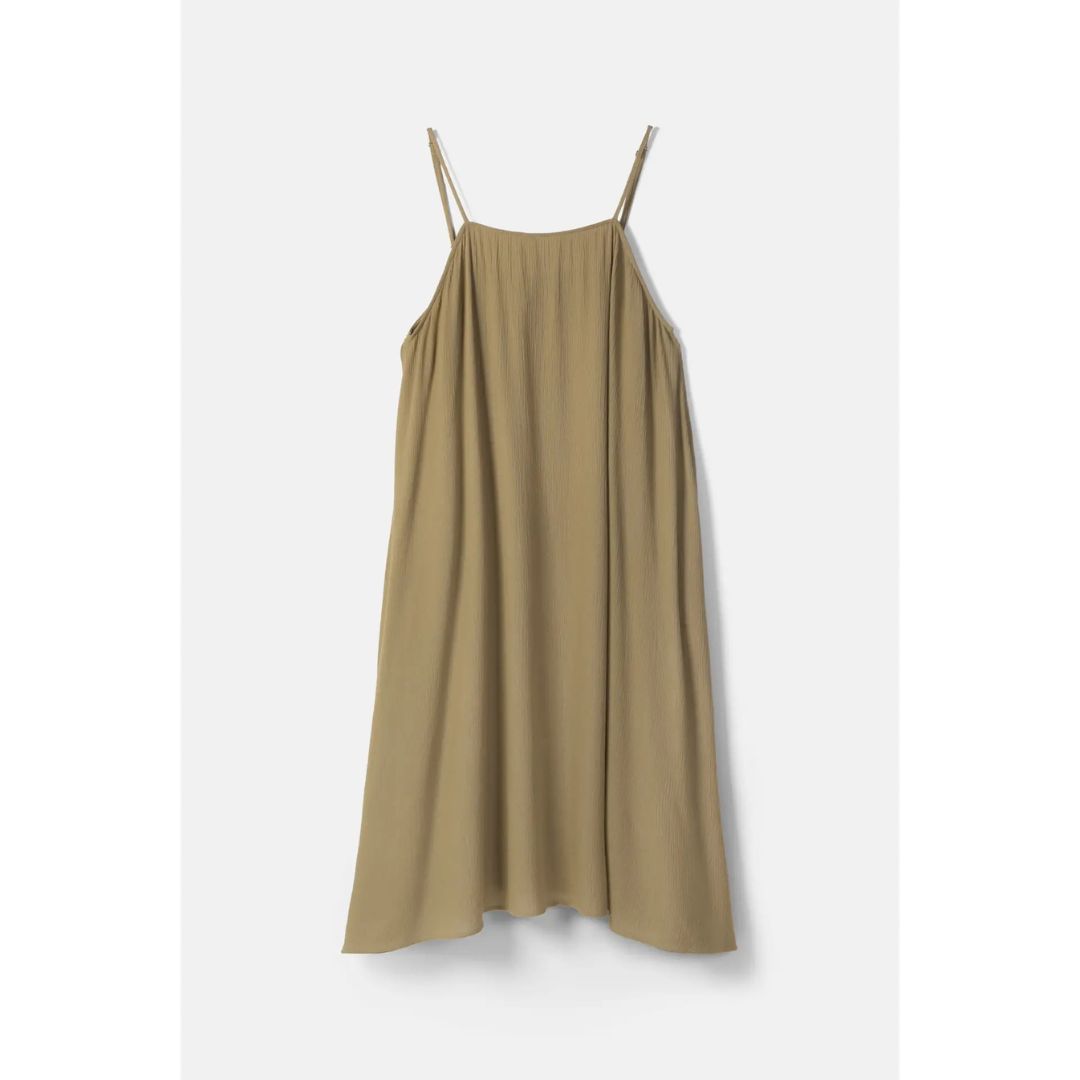 Jurk Olive Flow
