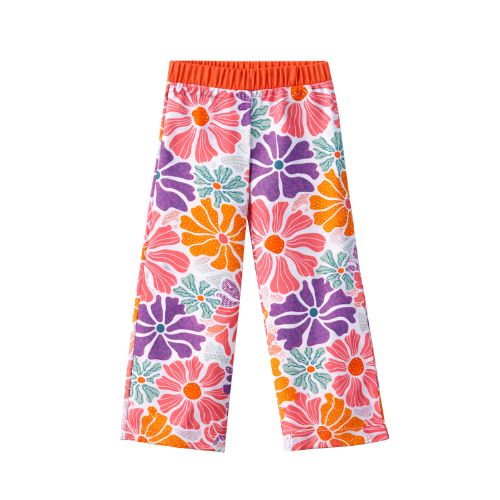 Kinderbroek bloemen