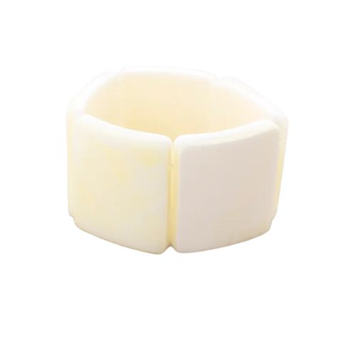 Brede Armband ecru