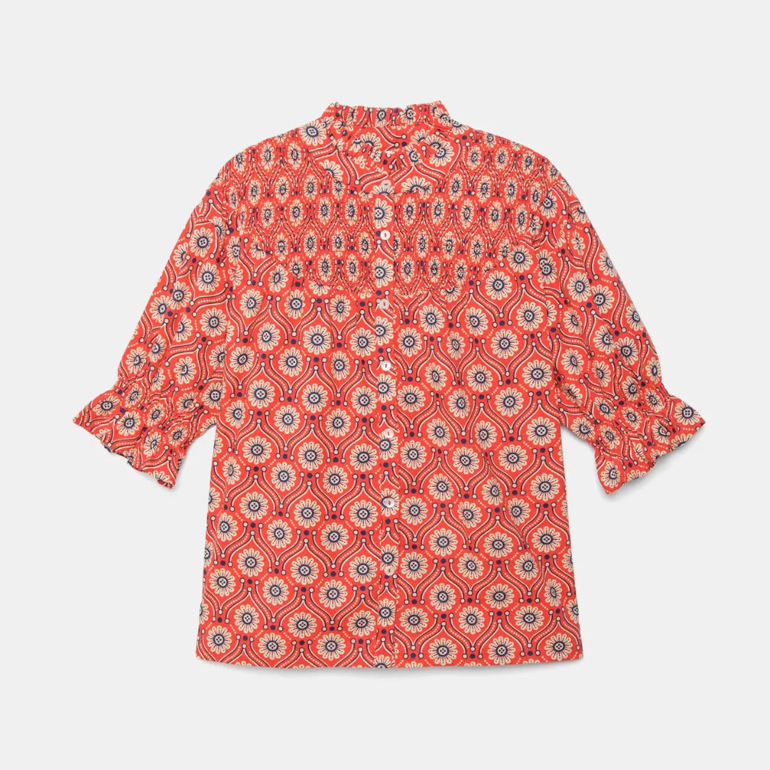Blouse Floral Red