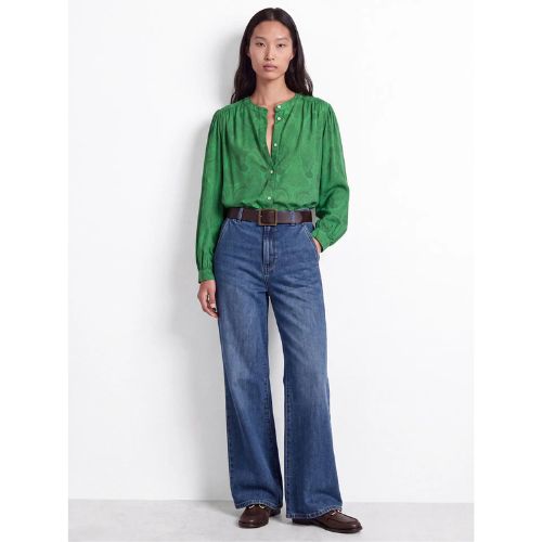 Blouse groen print - Afbeelding 5