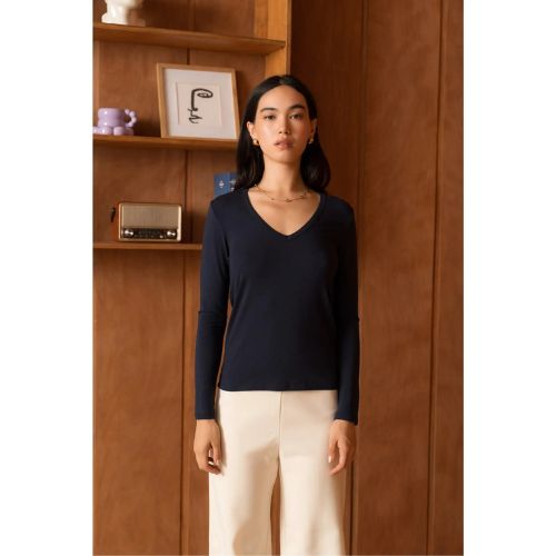 Longsleeve blauw