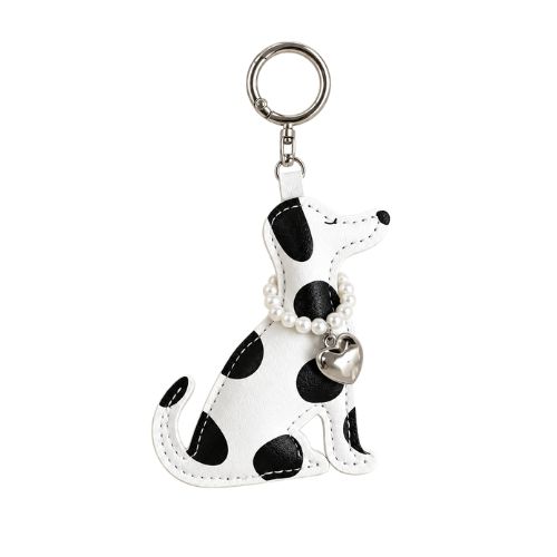 Bagchain zwart wit dog