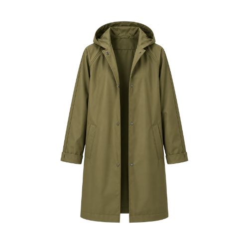 Regenjas groen