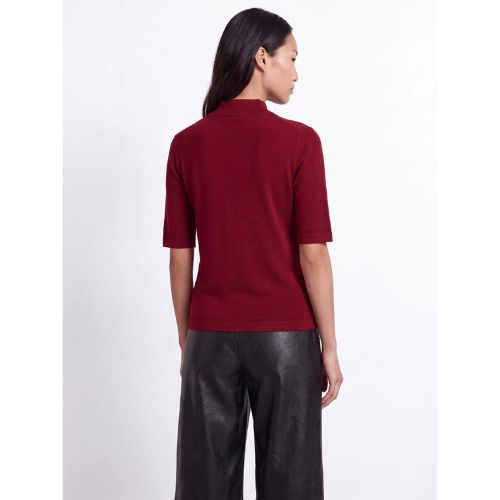 Coltrui korte mouw bordo - Afbeelding 4
