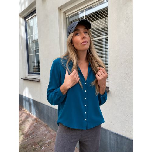Blouse petrol