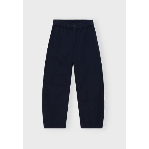 Broek katoen Blauw